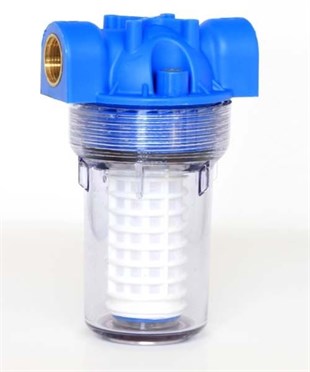 Aquafer 534 PM4 Yıkanabilir Paslanmaz Mazot Süzme Filtresi 3/4 inc 100 Micron  Filtre Kabı